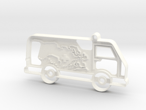 Stanbulance Cookie-cutter in White Processed Versatile Plastic
