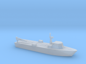 1/1250 Scale 85 foot Torpedo Retriever Boat in Smooth Fine Detail Plastic
