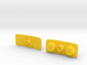 Sony ECM-CS3 Helmet Mic Directional Conversion Kit in Yellow Processed Versatile Plastic