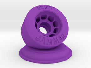 Roller Derby Best Jammer Trophy in Purple Processed Versatile Plastic