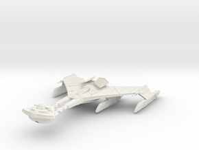 Klingon  IKV KilTar Class D18  Battleship in White Natural Versatile Plastic