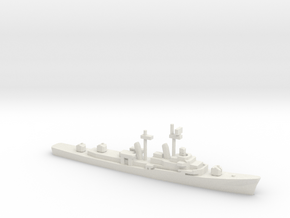 USS Turner Joy (DD-951), 1/1800 in White Natural Versatile Plastic