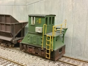 N-scale Coker (LEFT-hand version) in Smooth Fine Detail Plastic