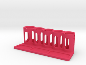 Pit Organizer V1 in Pink Processed Versatile Plastic