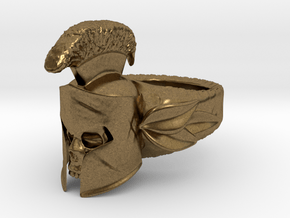 Spartan Helmet Ring in Natural Bronze: 9 / 59
