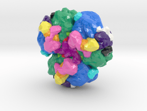 Photosystem I (Large) in Glossy Full Color Sandstone
