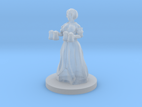 Barmaid in Smooth Fine Detail Plastic