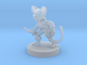 Mousefolk Rogue in Smooth Fine Detail Plastic