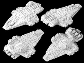 (Armada) CC-7700 frigate V2 in White Natural Versatile Plastic