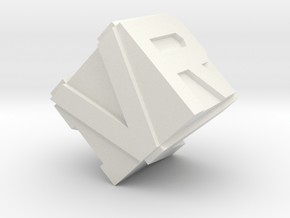 VRH logo in White Natural Versatile Plastic