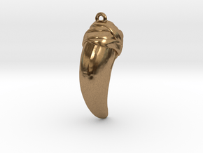 Claw in Natural Brass