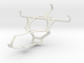 Controller mount for Steam & HTC Zeta - Front in White Natural Versatile Plastic