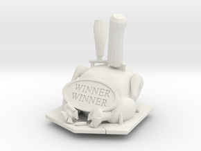 winner winner trophy in White Natural Versatile Plastic