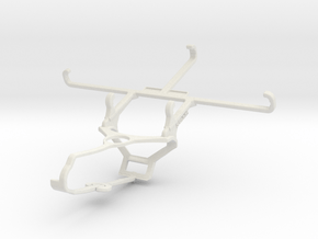 Controller mount for Steam & Allview P9 Energy - F in White Natural Versatile Plastic