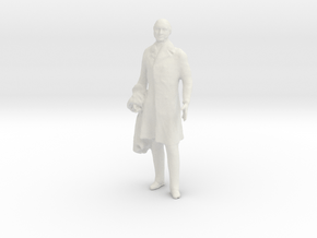 Printle F John Quincy Adams - 1/12 - wob in White Natural Versatile Plastic