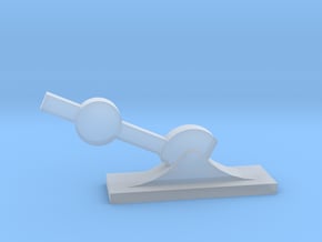 7mm scale small point lever in Tan Fine Detail Plastic