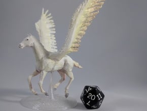 Pegasus in White Natural Versatile Plastic