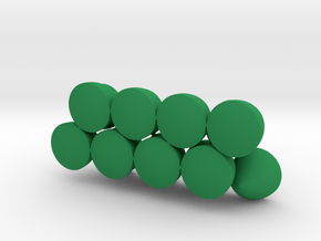 Solids Of Constant Width (1cm) in Green Processed Versatile Plastic: 1:16