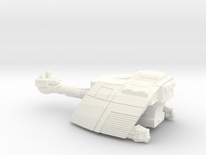 L13e battleship in White Processed Versatile Plastic