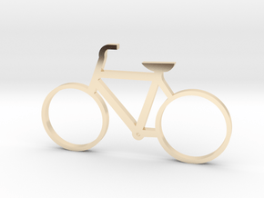 Bicycle Keychain in 14K Yellow Gold
