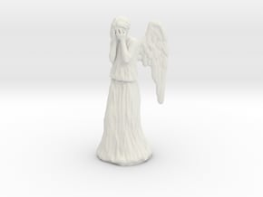 Some Call Me a Weeping Angel.. in White Natural Versatile Plastic