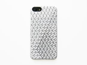 iPhone 7 & 8 Case_Geometric in White Processed Versatile Plastic