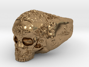 Skull in Natural Brass: 5 / 49