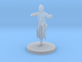 Human Female Monk in Smooth Fine Detail Plastic