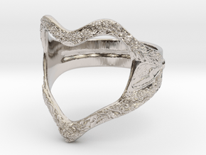 Heart of nature in Rhodium Plated Brass: 5 / 49