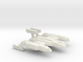 3125 Scale Lyran Cave Lion Battleship (BB) CVN in White Natural Versatile Plastic