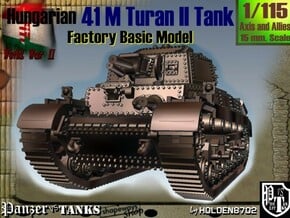 1-115 Hungarian 41M Turan II Basic in White Natural Versatile Plastic