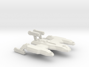 3788 Scale Lyran Unrefitted Cave Lion Battleship in White Natural Versatile Plastic
