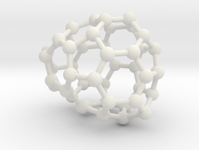 0644 Fullerene c44-16 c1 in White Natural Versatile Plastic
