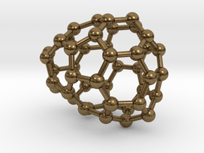 0644 Fullerene c44-16 c1 in Natural Bronze