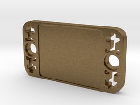 Technic-Compatible Dog Tag in Natural Bronze