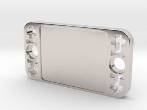 Technic-Compatible Dog Tag in Platinum