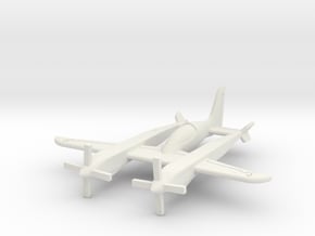 (1:144) Scaled Composites Pond Racer in White Natural Versatile Plastic