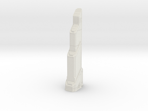 Mercury City Tower (1:2000) in White Natural Versatile Plastic