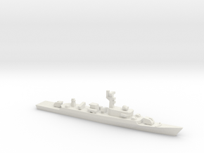 PLA[N] Type 053H2 Frigate w/ YJ-83, 1/1800 in White Natural Versatile Plastic