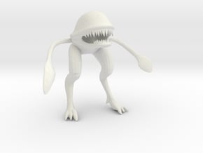 Wild Alien in White Natural Versatile Plastic