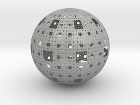 Menger Sphere in Aluminum