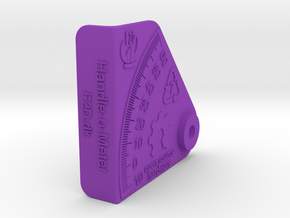 Handle-o-Meter - Body in Purple Processed Versatile Plastic