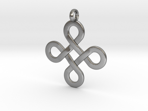 Celticknot Pendant in Natural Silver