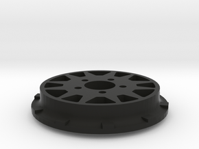 Dakar beatlock wheel 0.2 part 1/3 in Black Premium Versatile Plastic