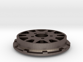 Dakar beatlock wheel 0.2 part 1/3 in Polished Bronzed Silver Steel