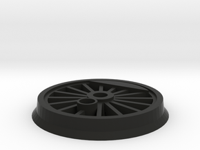 Gauge 1 BR55 Driving Wheel in Black Premium Versatile Plastic
