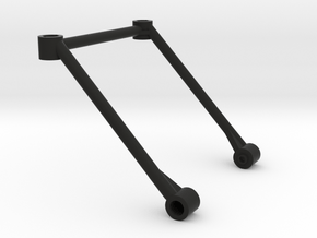 M03 Rear Body Post Support (M05 Posts) in Black Natural Versatile Plastic
