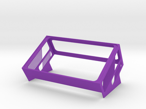 VO_PRO_25 for Raspberry Pie Touchscreen / Volumio in Purple Processed Versatile Plastic