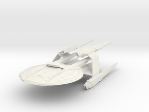 Alt Yamato Class II  Battleship in White Natural Versatile Plastic