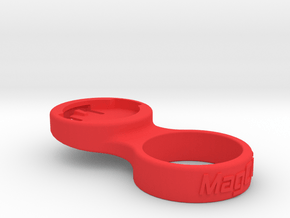 Wahoo Stem Cap Mount 1-1/8" - 0deg in Red Processed Versatile Plastic